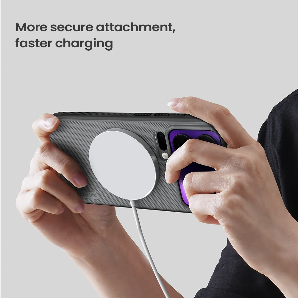 Nillkin Etui na Xiaomi 17 Pro Max Mi 17 Pro Mi 17 Magnetic Frosted Shield Pro, odporne na odciski palców, odporne na wstrząsy, tylna obudowa — zdjęcie produktu 5