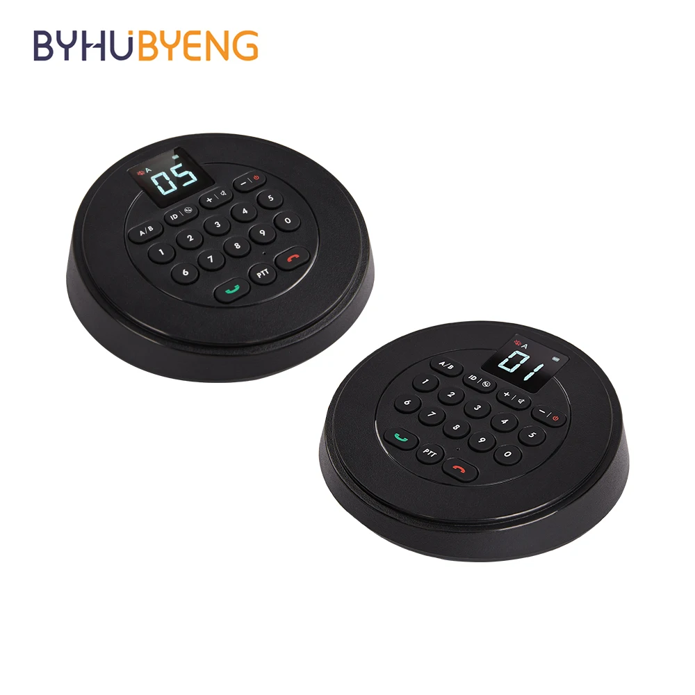 BYHUBYENG 2 Way Voice Long Range Wireless Intercom System for Home Office Room to Room Communication
