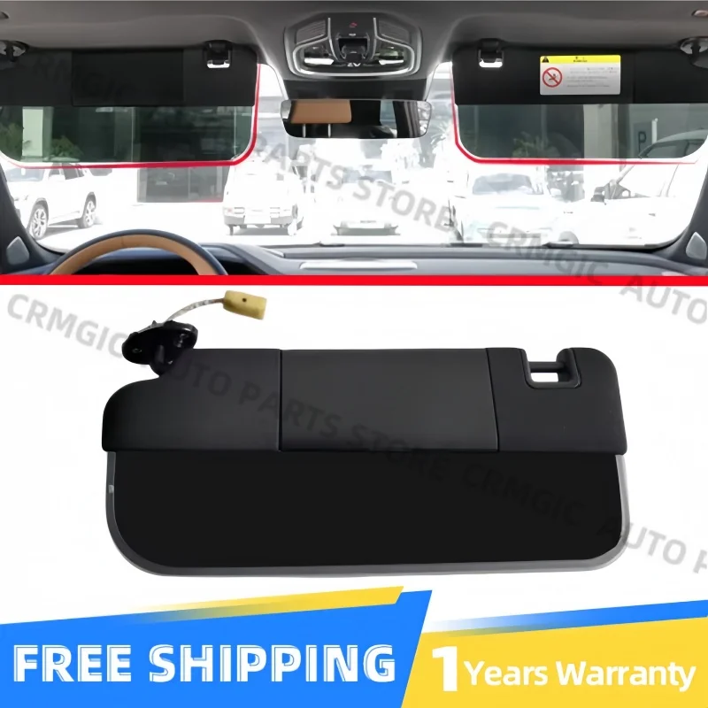 

Car Sun Visor Shade Windscreen Shadow Sunglasses Sunshade With Light Mirror for Geely Monjaro Manjaro 2022 2023 Xingyue L Kx11