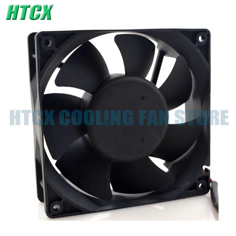 NEW For AFB1224SHE DC24V 0.75A 2 Wires 120*120*38mm Fan Cooling