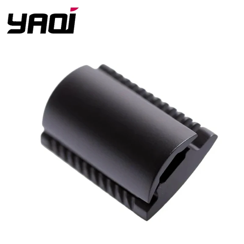 

YAQI Matte A Dual Comb Dual Aggression Level Мужская бритвенная головка с двойным лезвием в черном ретро продвинутом высококачественной бритвенной головке