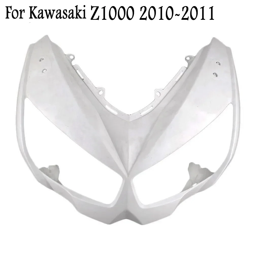 

New Unpainted Upper Front Cowl Nose Fairing For Kawasaki Z1000 2010-2011