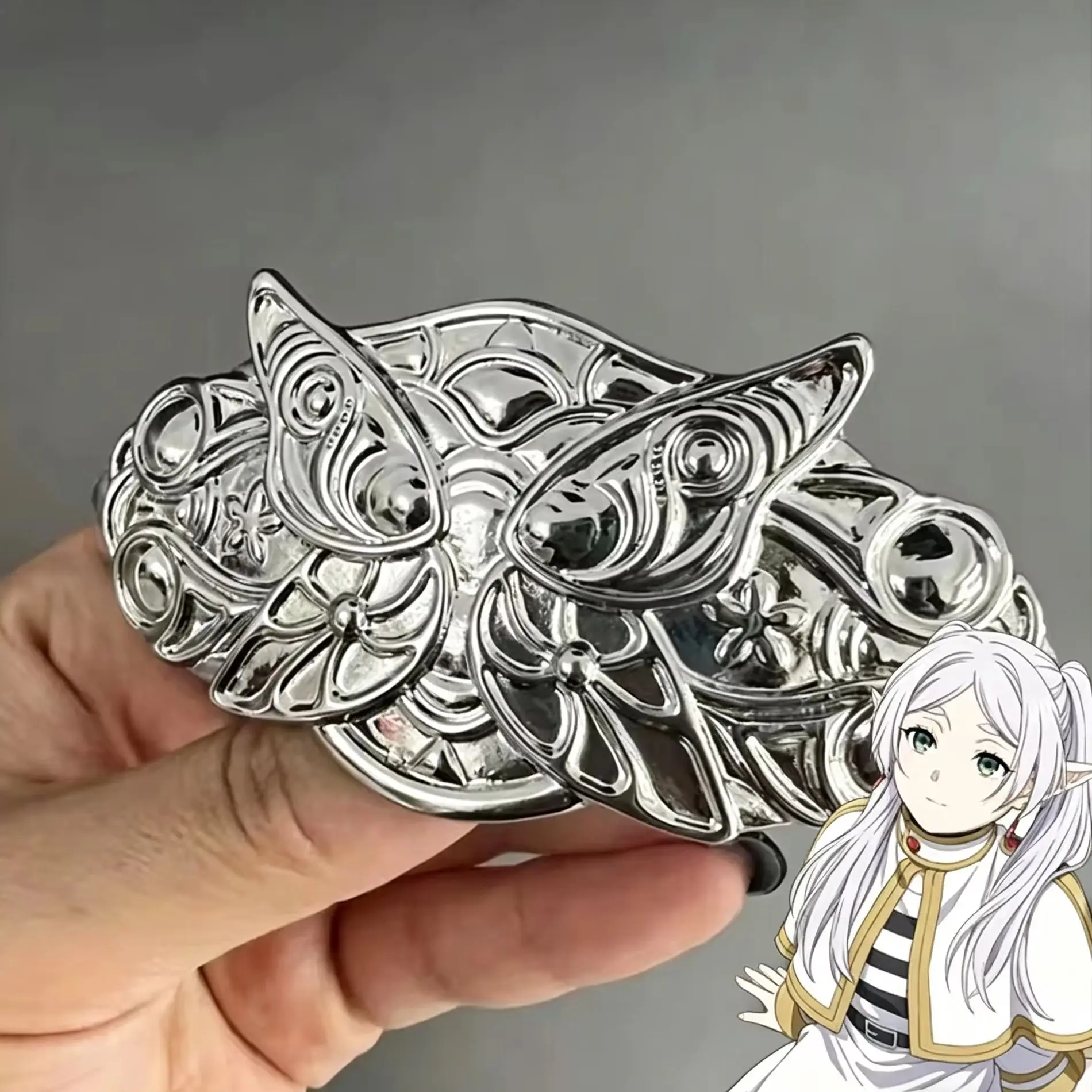Anime Frieren Fern Cosplay Haarspange Legierung Kopfschmuck Haarclip Schmetterling Kopfbedeckung Accessoires Damen Schmuck Geschenke