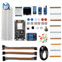 Basic Starter Kit for ESP32 ESP8266 WIFI Development Board for Arduino Project Learning Kit with Tutorials ESP32 Kit with box