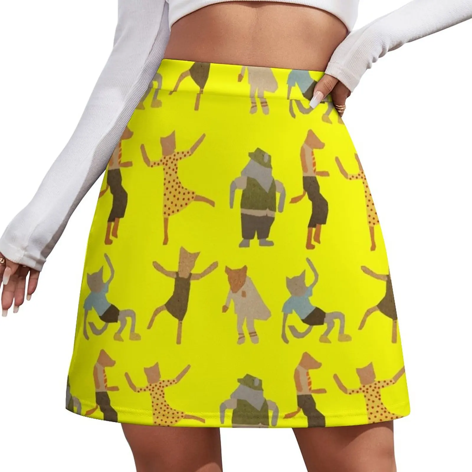 

Let Her Dance Mini Skirt novelty in clothes Women clothing mini skirts