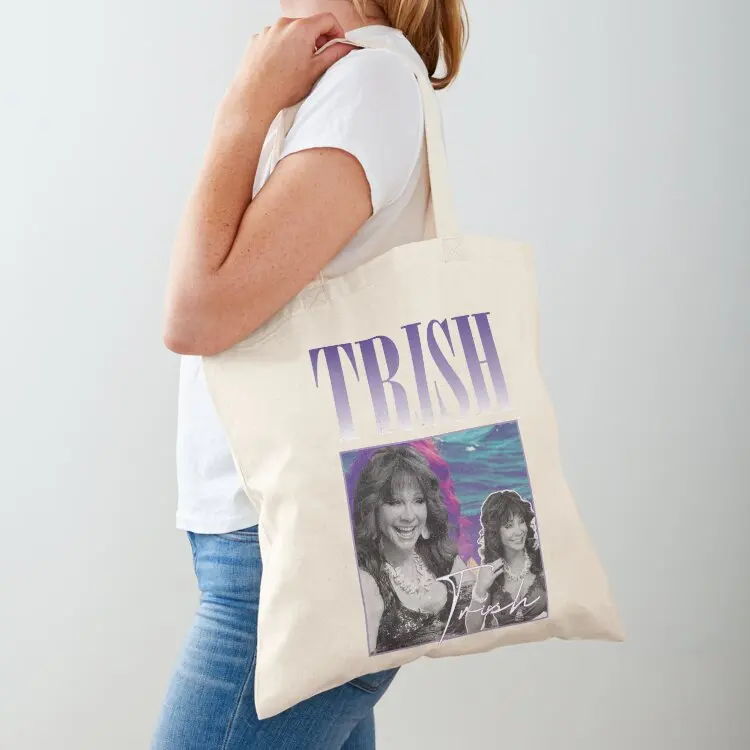 

Trish Y2K Design Tote Bag tote bag university Big bag Gift custom bags