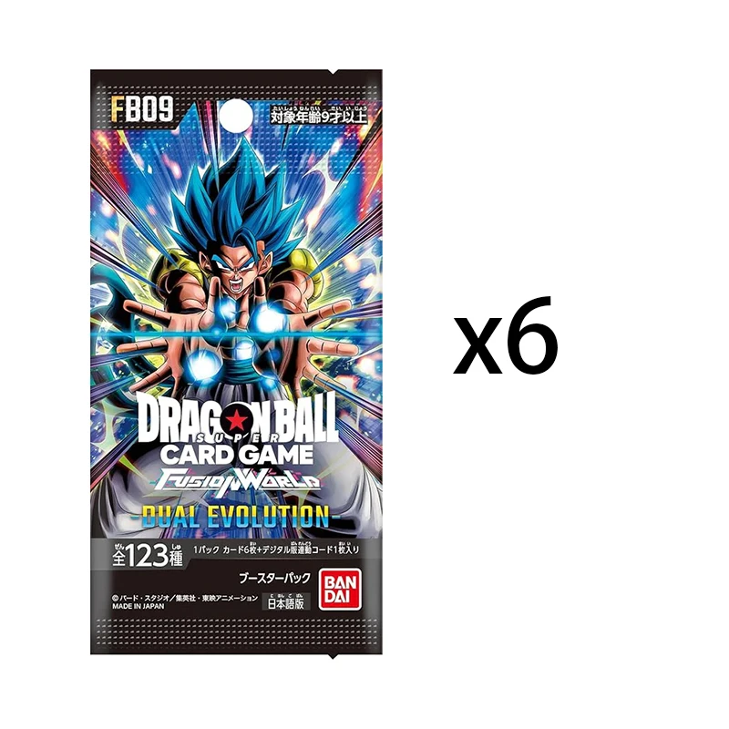 New BANDAI Dragon Ball Super Card Game Fusion World FB09 Booster