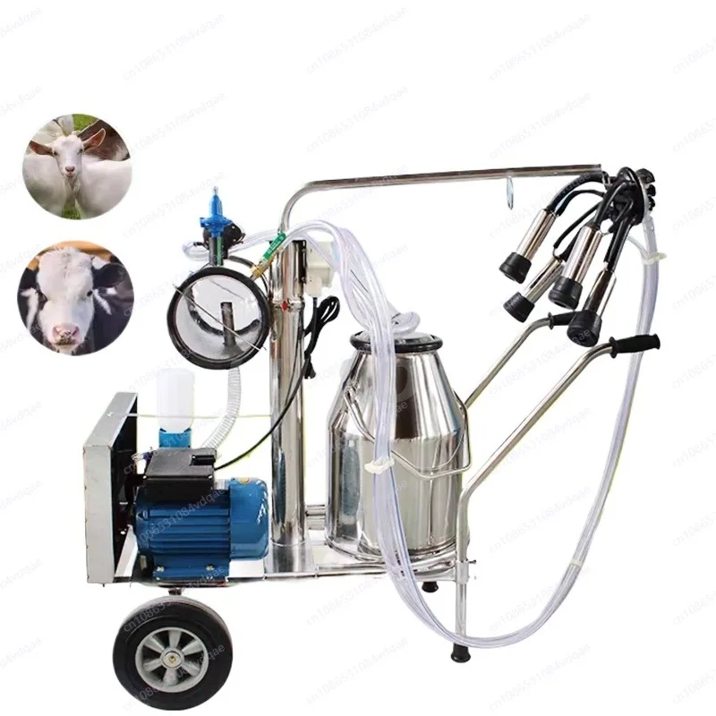 

Новый портативный автоматический доильный аппарат с высокоэффективной электрической конструкцией из нержавеющей стали.