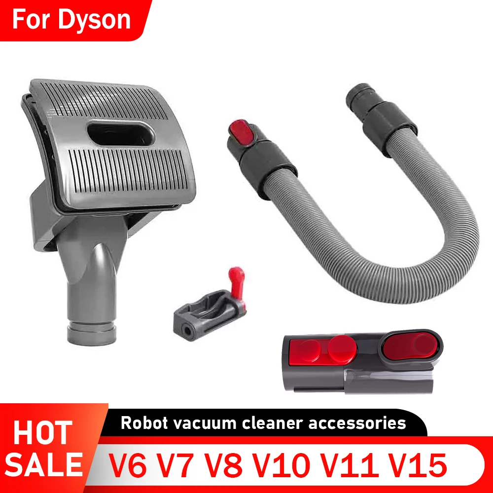 Vakuum Befestigung Hund Katze Haustier Bett Pinsel Bräutigam Werkzeug Für Dyson V6 V7 V8 V11 V10 V15 Staubsauger Zubehör Mit Konverter Werkzeug