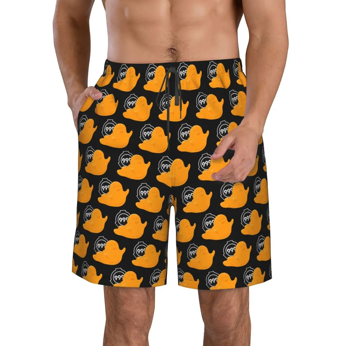 SCP 999 The Tickle Monster Trunks Pantaloncini da surf da spiaggia Pantaloni casual da uomo estivi da nuoto ad asciugatura rapida