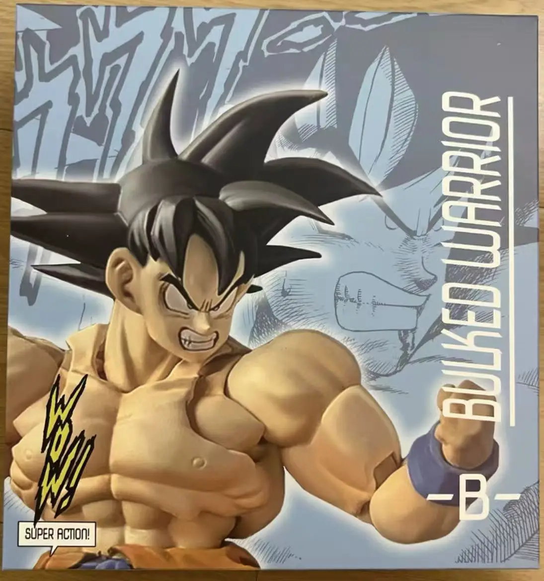 متوفر في المخزون Wow Studio Dragon Ball Z Legend Super Saiyan Son Goku Kaiouken 3.0 SHF شخصية سلسلة الأكشن نموذج الشكل #6