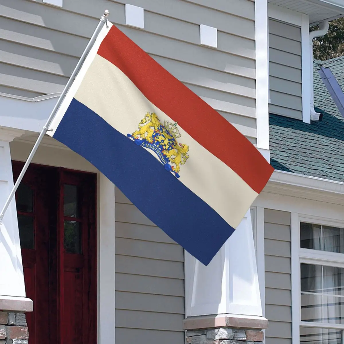 Flag Of Holland And Coat Of Arms Of The Netherlands Flag Double Sided Banner Dutch Polyester Home Room Dorm Wall Decor 90x150cm