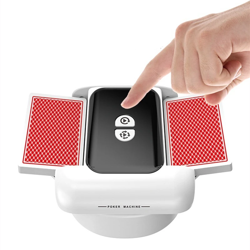High Performances Auto Card Shuffler Professional Automatic Card Shuffler for Poker Enthusiasts and Casual Player Card Shuffler