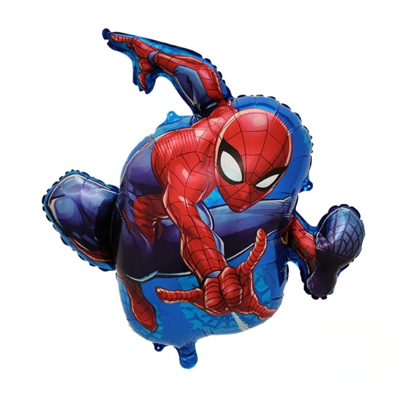 Jumping Silk Spider-Man Themed Styling Ball Birthday Party Decoration Aluminum Film Balloon