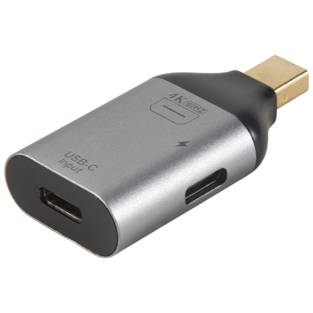 A49T Адаптер USB C Type-C «мама» — совместимый адаптер DP MiniDP «папа» HD Video 4K при 60 Гц (интерфейс, совместимый с MINI DP)