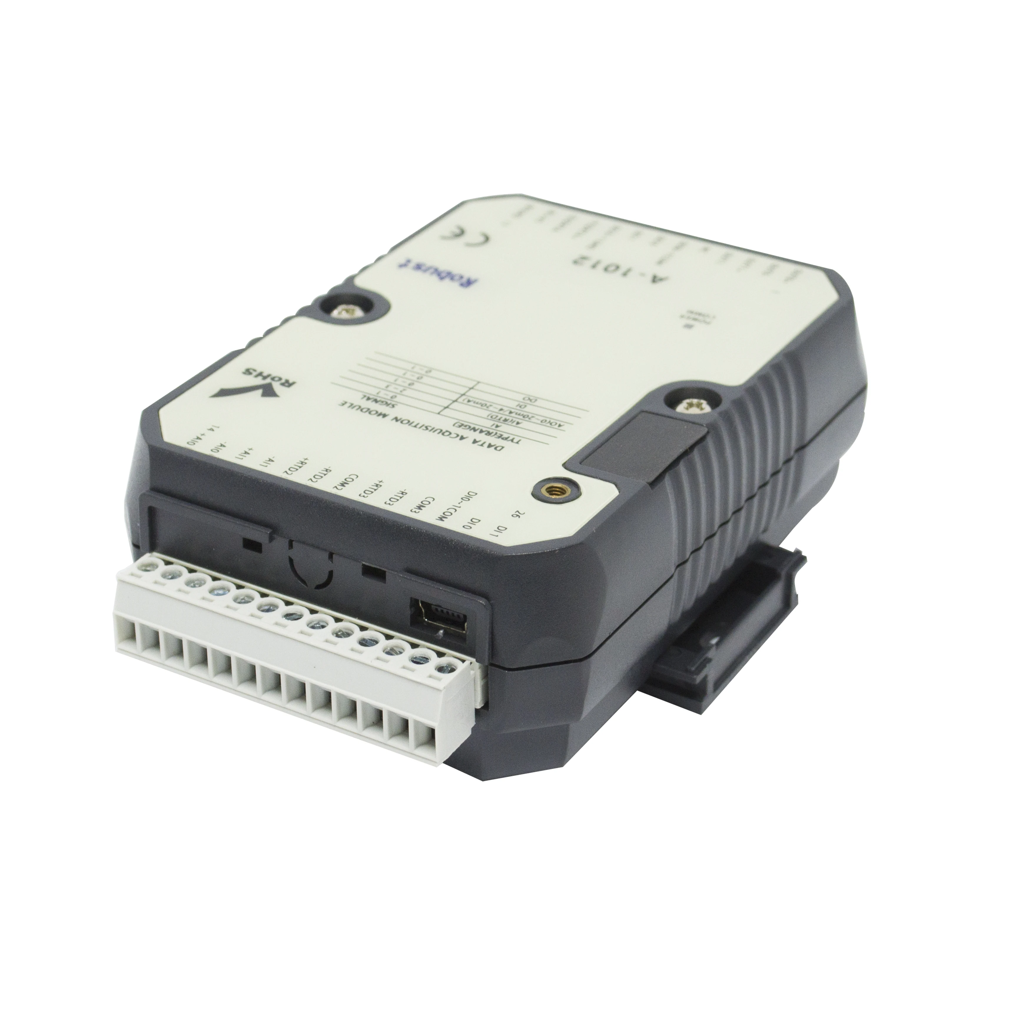 Módulo de E/S analógico de promoção com porta 2DI 4AI 2DO 2AO RS-485 Modbus (A-1012) *