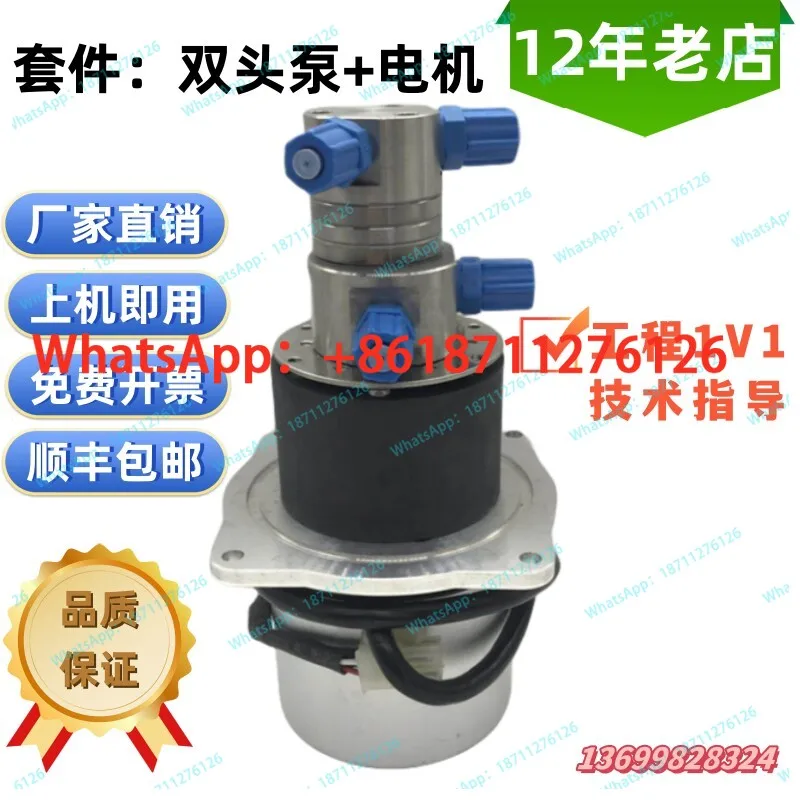 Double head, pressure, black ink, white ink pump for inkjet printer A100/A200/A300 standard