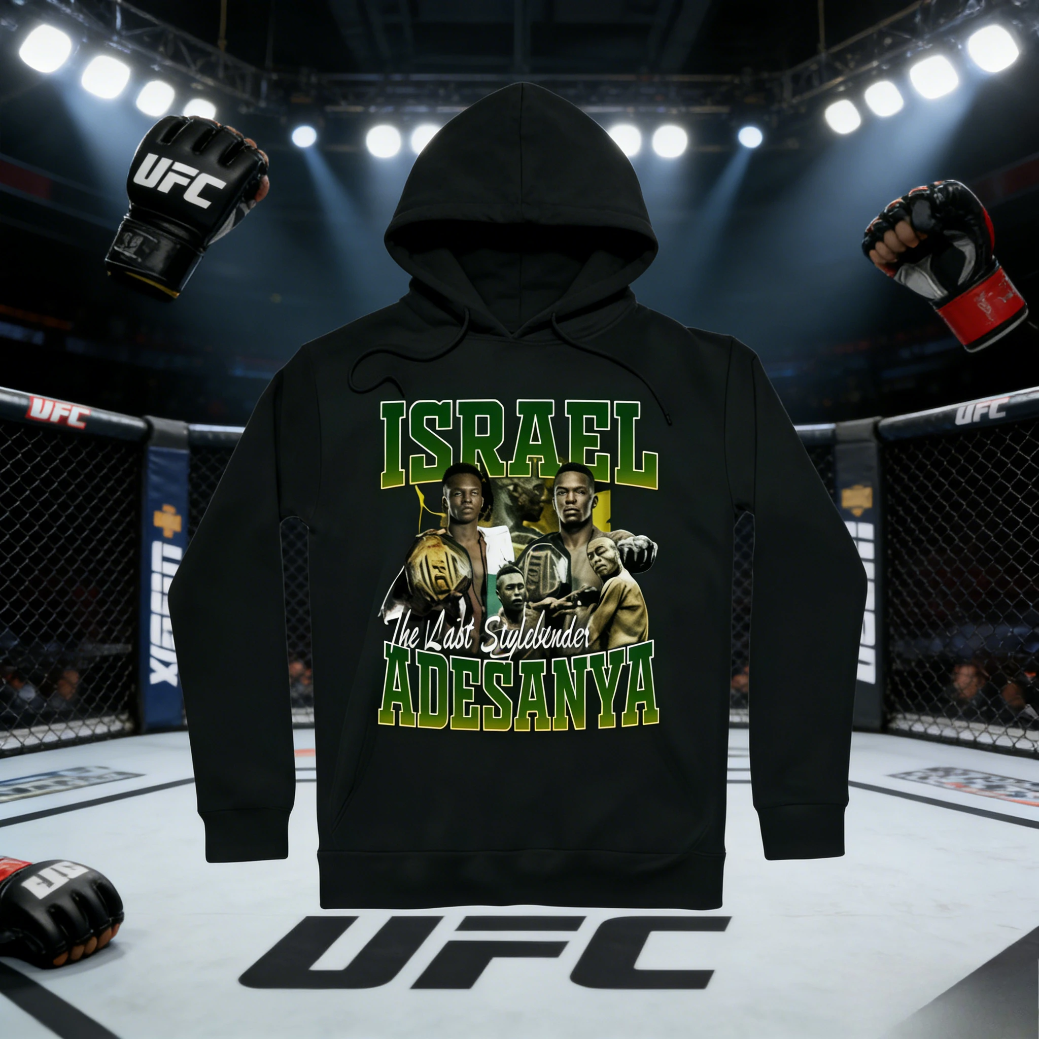 

UFC Израиль Адссия 2026, осенне-зимняя дышащая свободная повседневная модная толстовка из чистого хлопка, подходит для мужчин и женщин