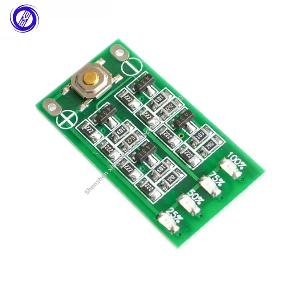 3S 11.1V 12V 12.6V Lithium Battery Capacity Indicator Module Lipo Li-ion Power Level Display Board 3 Series 9-26V