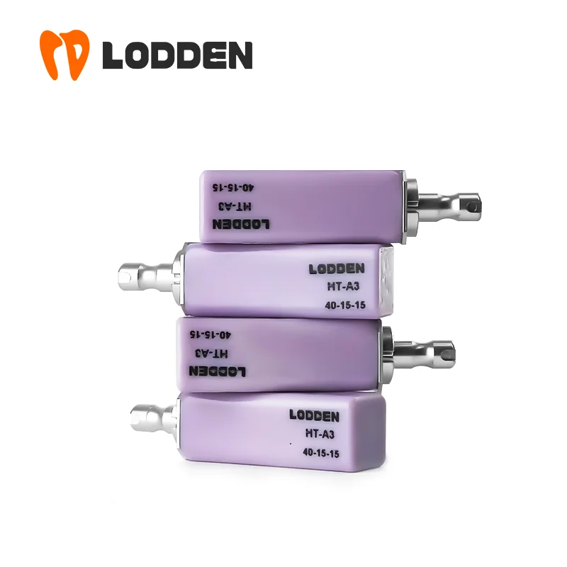 LODDEN 1box Lithium Disilicate B40 Blocks Dental Lab HT/LH/MT Glass Ceramic C14 for CAD CAM Sirona Cerec Dental Veneer Materials