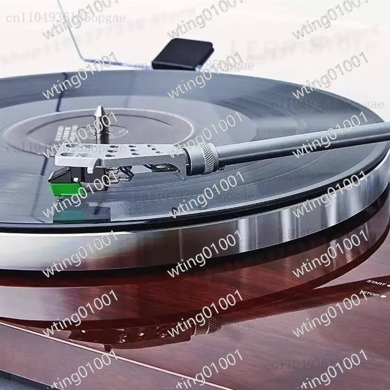 for BT500 Wireless Turntable with Built-in Amplifier Vintage LP Player Hi-Fi Stereo Sound System Retro Record Deck