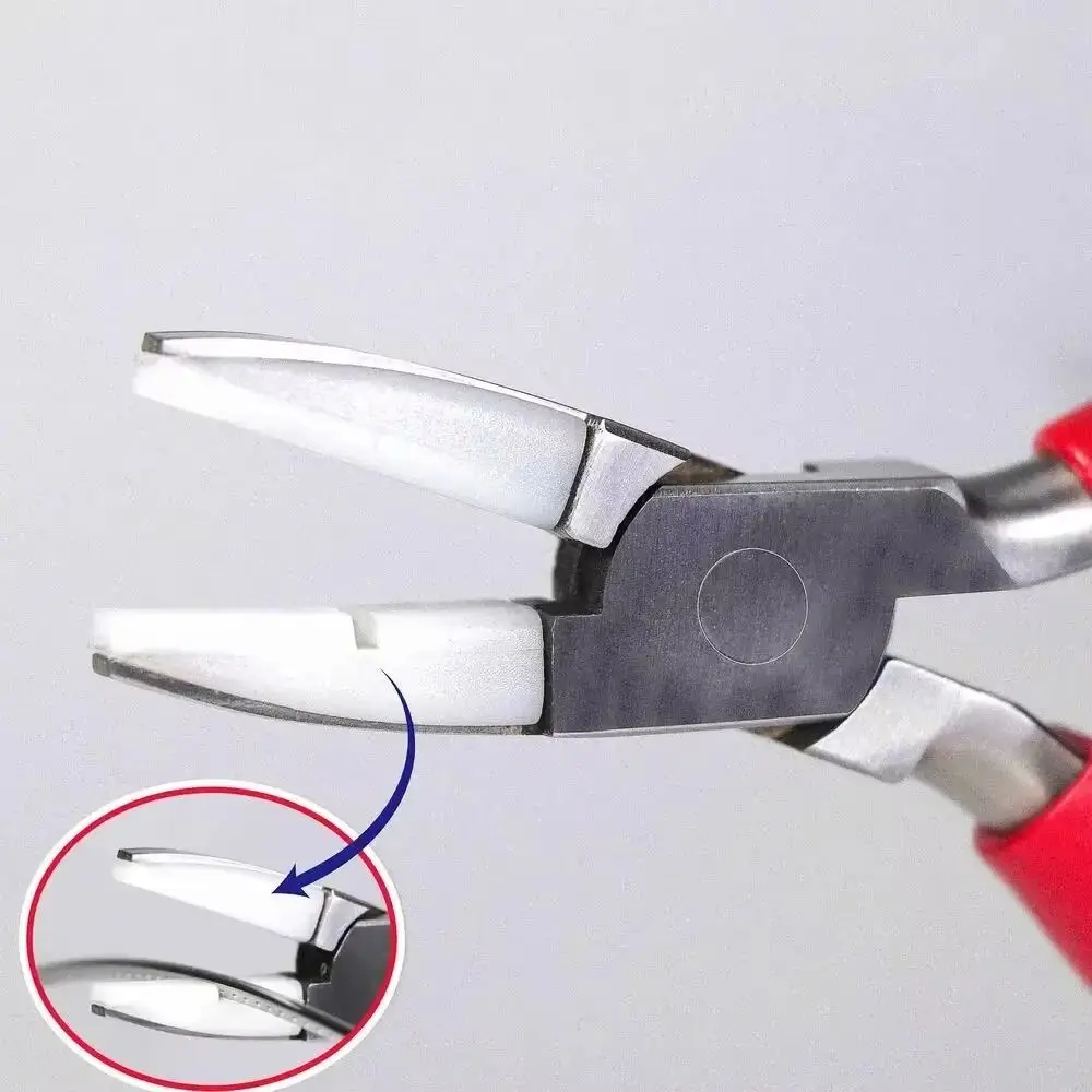 

Adjusting Eyewear Jewelry Pliers Durable Jewelry Making Eyeglasses Plier Anti-slip Lightweight Nose Pad Repair Tool DIY