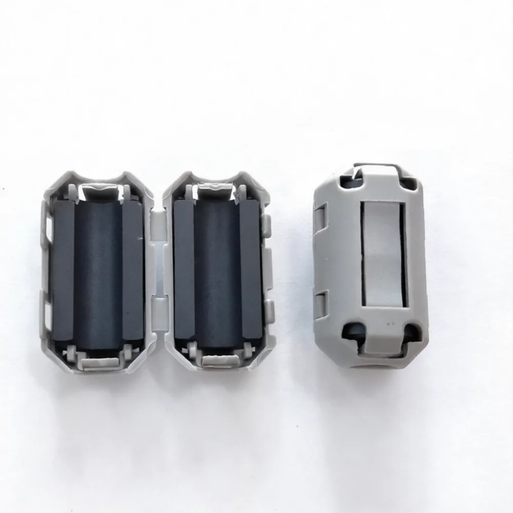 Portable Ferrite Core Magnetic Ring Suppressor For Computer Peripheral Power Cables Anti Interference Shielding Tool