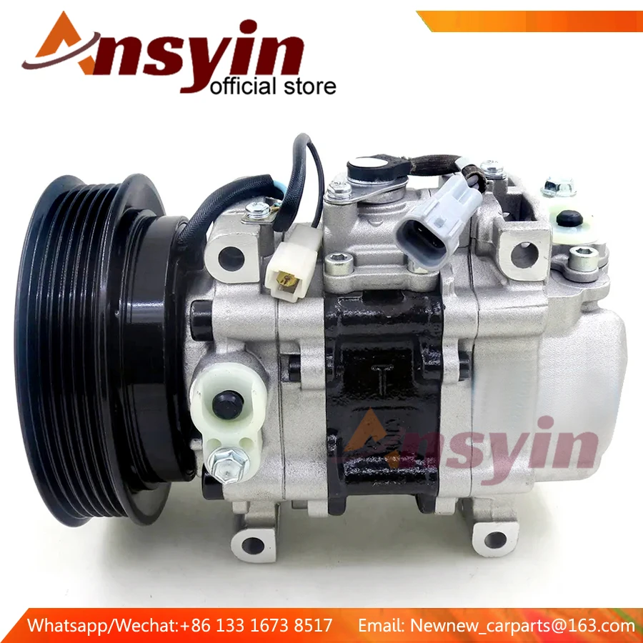 TV14C Air Conditioning Compressor For Mazda RX-7 FD3S compressor 142500-4650 60-01478NC 1425004650 6001478NC