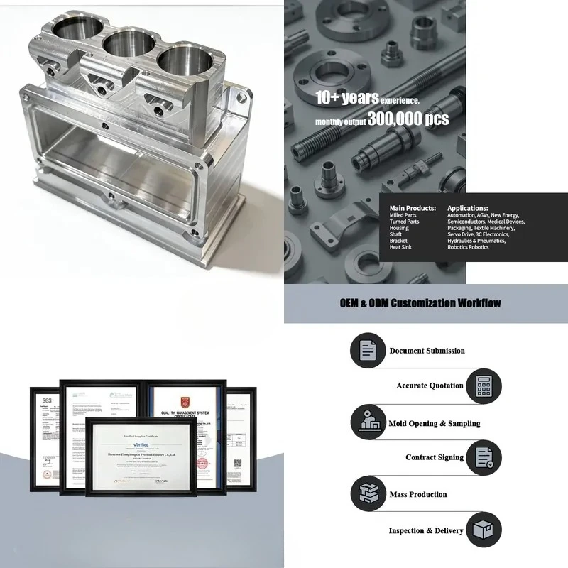 for Machined 6061 Aluminum Manifold  3 Cavity Hydraulic Pneumatic Valve Housing  Milled Parts
