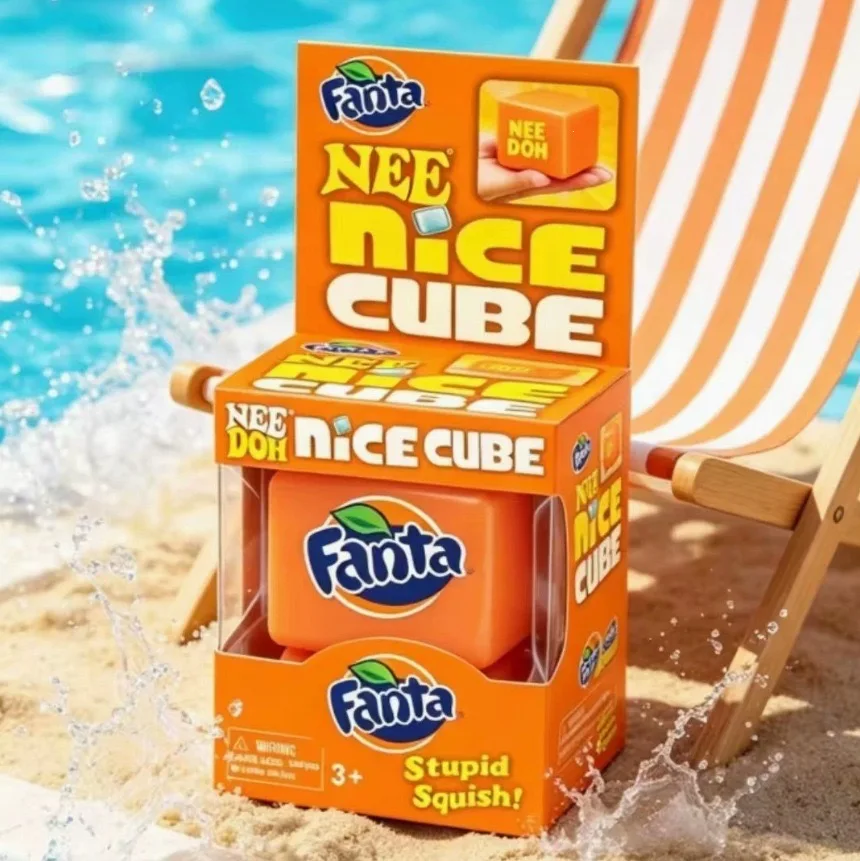 Genuine Nedoh Nice Cube Sensory Stress Squishy Toy Reliever Fidget Tool for Anxiety & Focus Desk Sensory Cube for Adults & Kids