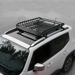 120X105CM Roof Iron Luggage Rack 134X105CM Black Car Luggage Frame