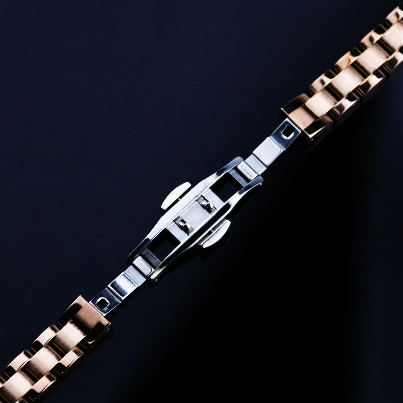 *high quality* Ultra Metal wristband 10mm 12mm 14mm 16mm 18mm 20mm 22mm Top Quality Stainless Steel Watch Strap bracelet montre