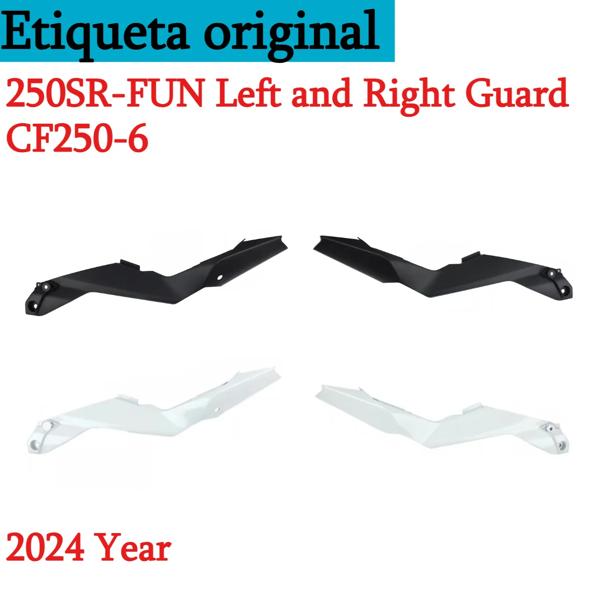 Motorcycle Original 250SR-FUN Left and Right Guard CF250-6 Seat Lower Panel Protective Shell For CFMOTO Original Parts