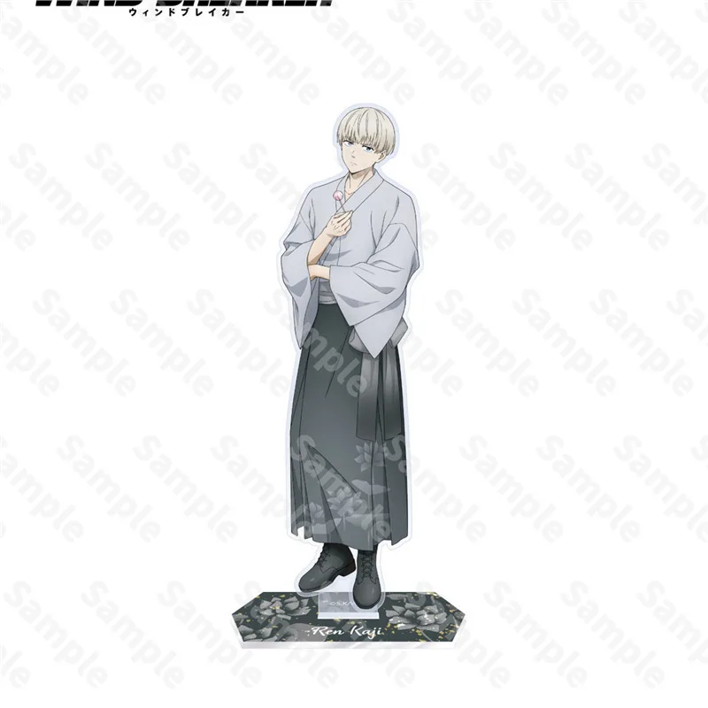 5 Stück Anime WIND BREAKER Kimono Acryl Ständer Tischdekoration Ornamente Zweidimensionale Sammlung Figur Geschenke