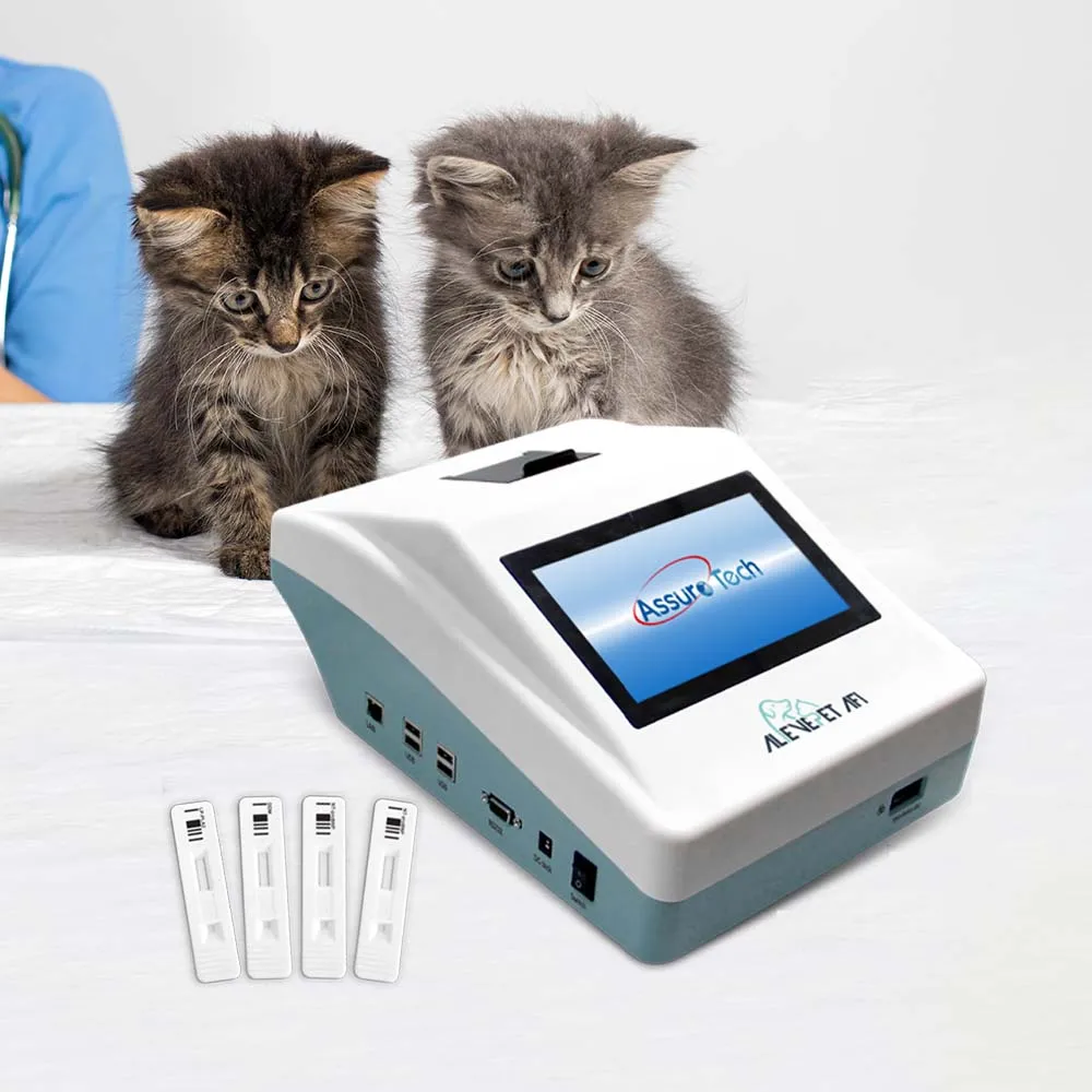 Veterinary Fluorescence Immunoassay Analyzer Clinical Analytical Instruments Pet Poct