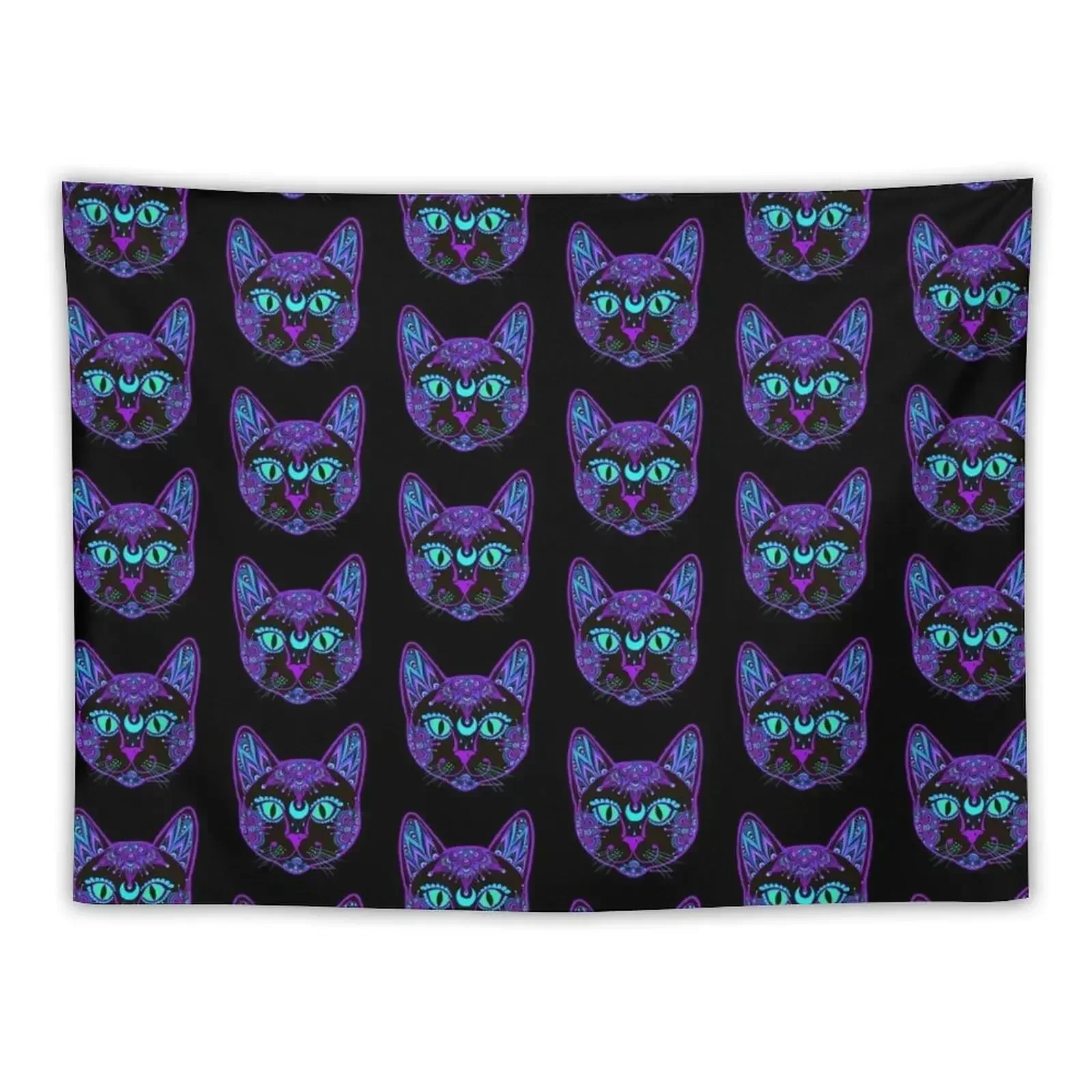 

Mandala Cat Tapestry Things To Decorate The Room Decorations For Room Tapestry