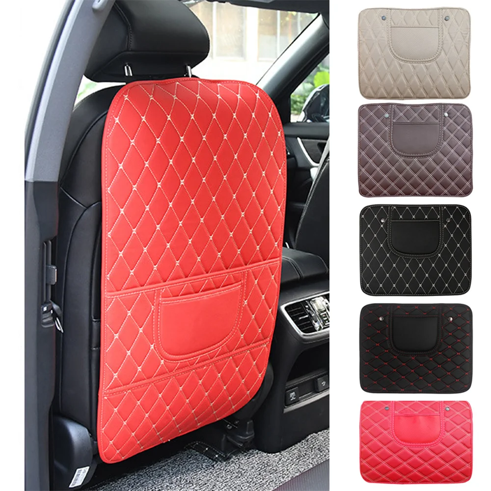 

For MG 3 5 6 7 GT ZS HS RX5 Car Seat Back Protector Cover for Children Kids Baby Anti Mud Dirt Auto Seat Cover Anti Kick Mat Pad