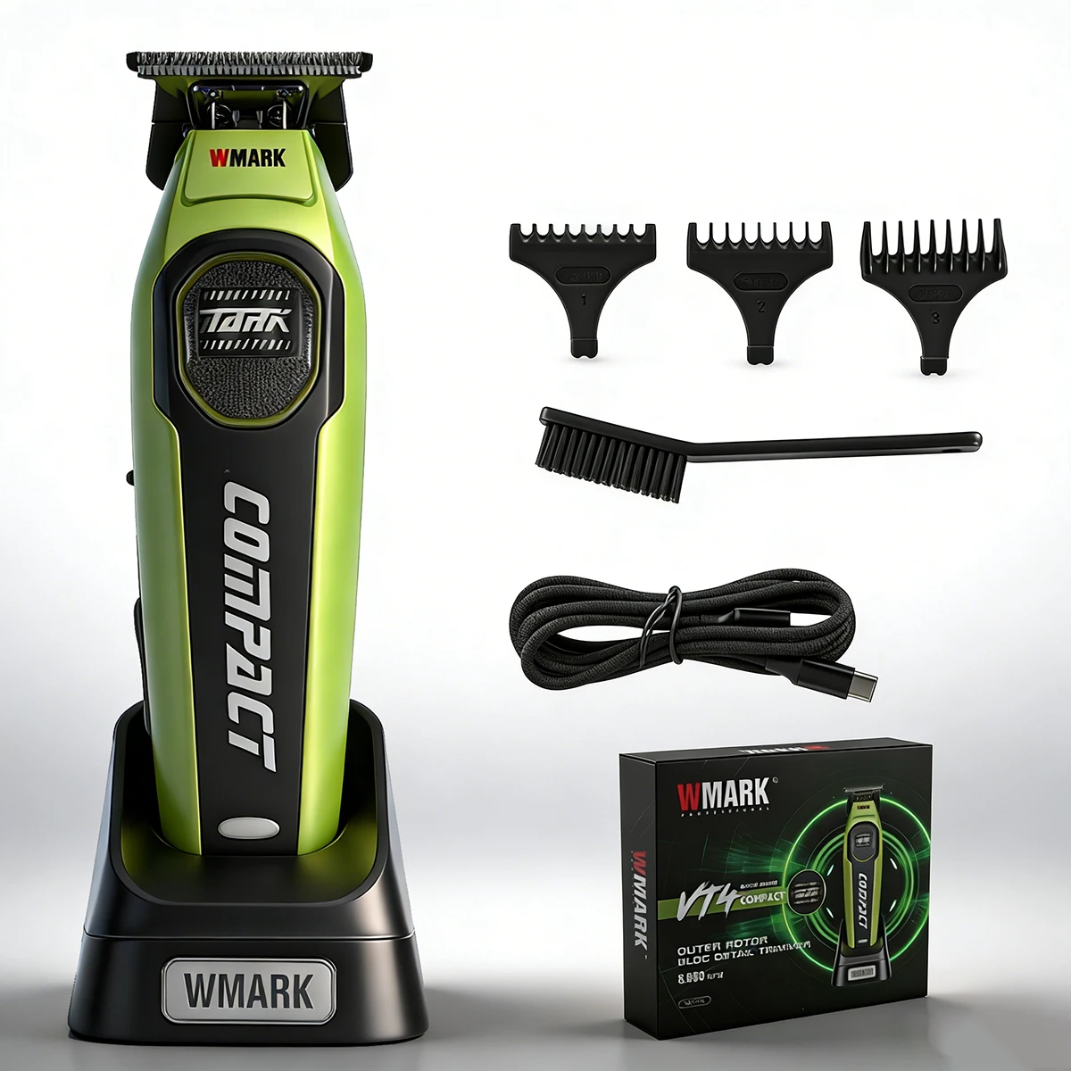 高速 10000RPM WMARK NG-X1 プロフェッショナルバリカン充電ベースヘア