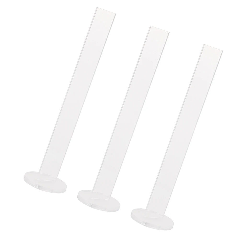 3 قطعة رف شريط أكريليك لواشي والأشرطة اللاصقة حامل تخزين عرض موقف المنظمون سهل التجميع الرف القابل للإزالة