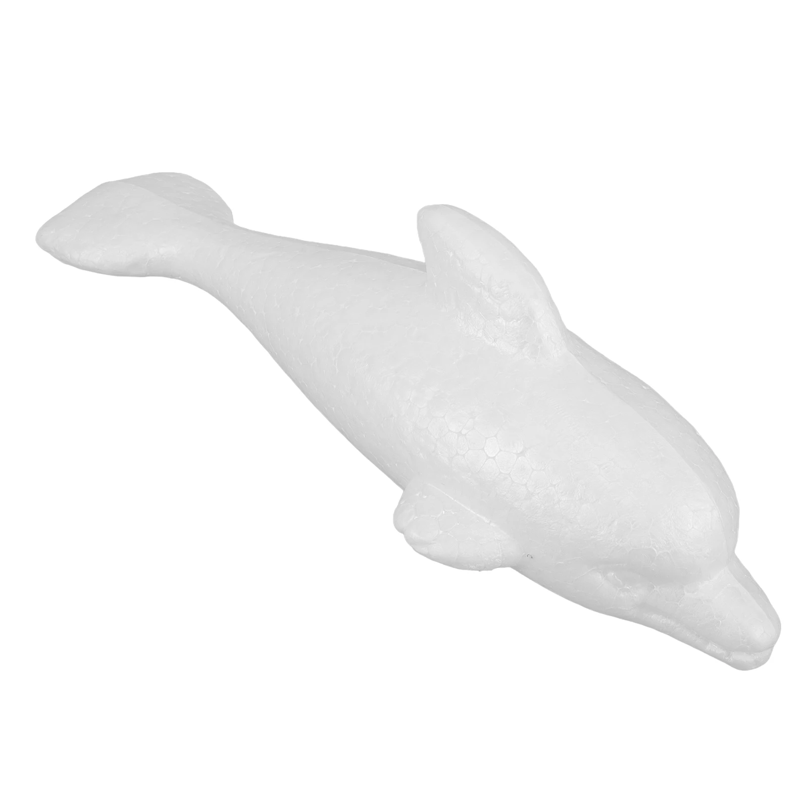 Modello di delfino Figurine in schiuma in miniatura Piccolo animale dell'oceano Artigianato Kit fai da te Decorazione Accessori presenti Progetto di pittura