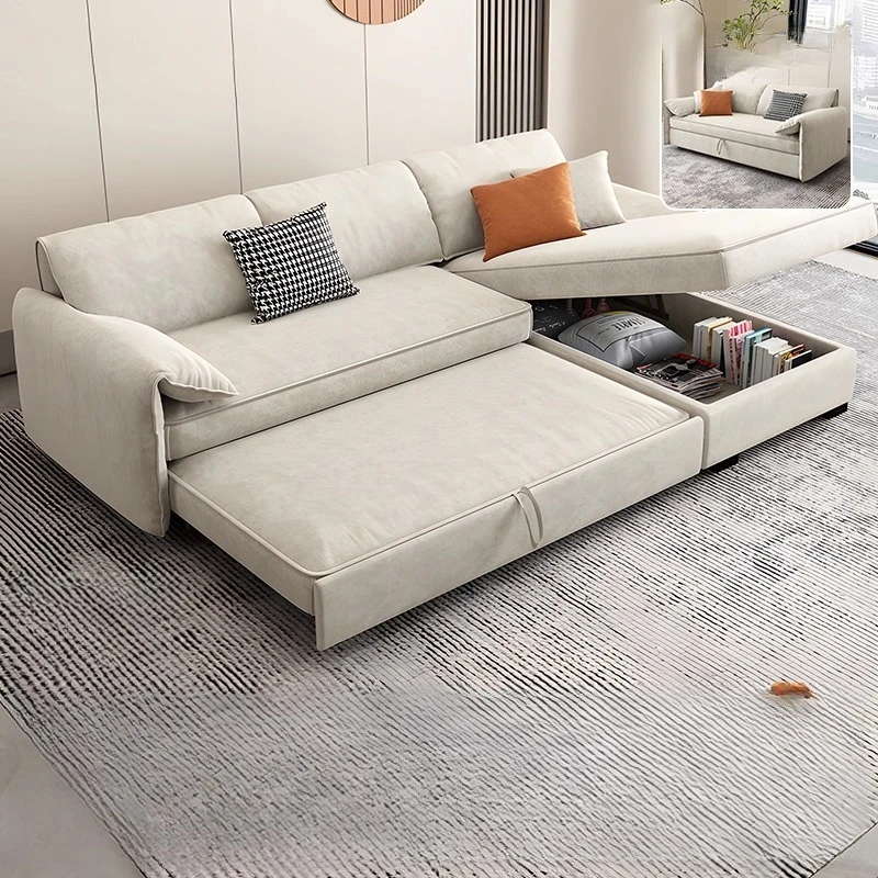 

Cushions Sleeping Sofas Storage White Folding Double Sofas Living Room Bed Comfortable Sillones Para Sala De Estar Furnitures