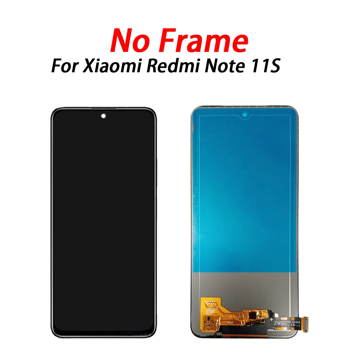 6.43\'\'TFT For Redmi Note 11S LCD Display Replace , For Redmi Note 11S 4G LCD 2201117SG,2201117SI LCD Replace