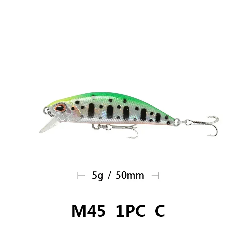 Señuelo Minnow Wobbler de hundimiento lento para lubina y lucio