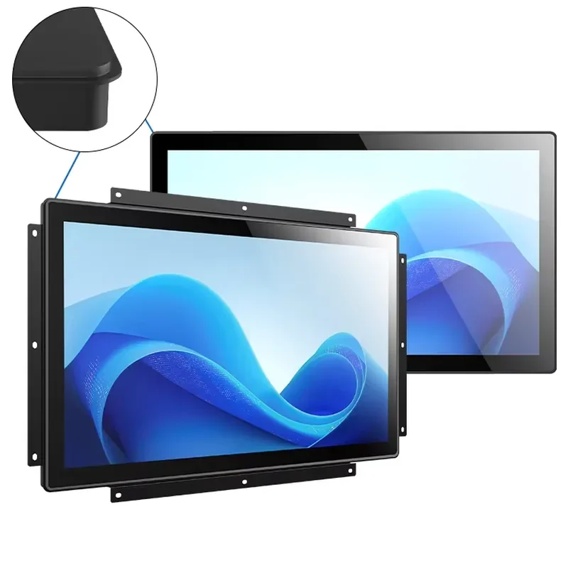 8 to 32 Inch Open Frame Industrial Panel PC IP65 Waterproof PCAP Touch Screen with High Brightness Windows Linux for Kiosk
