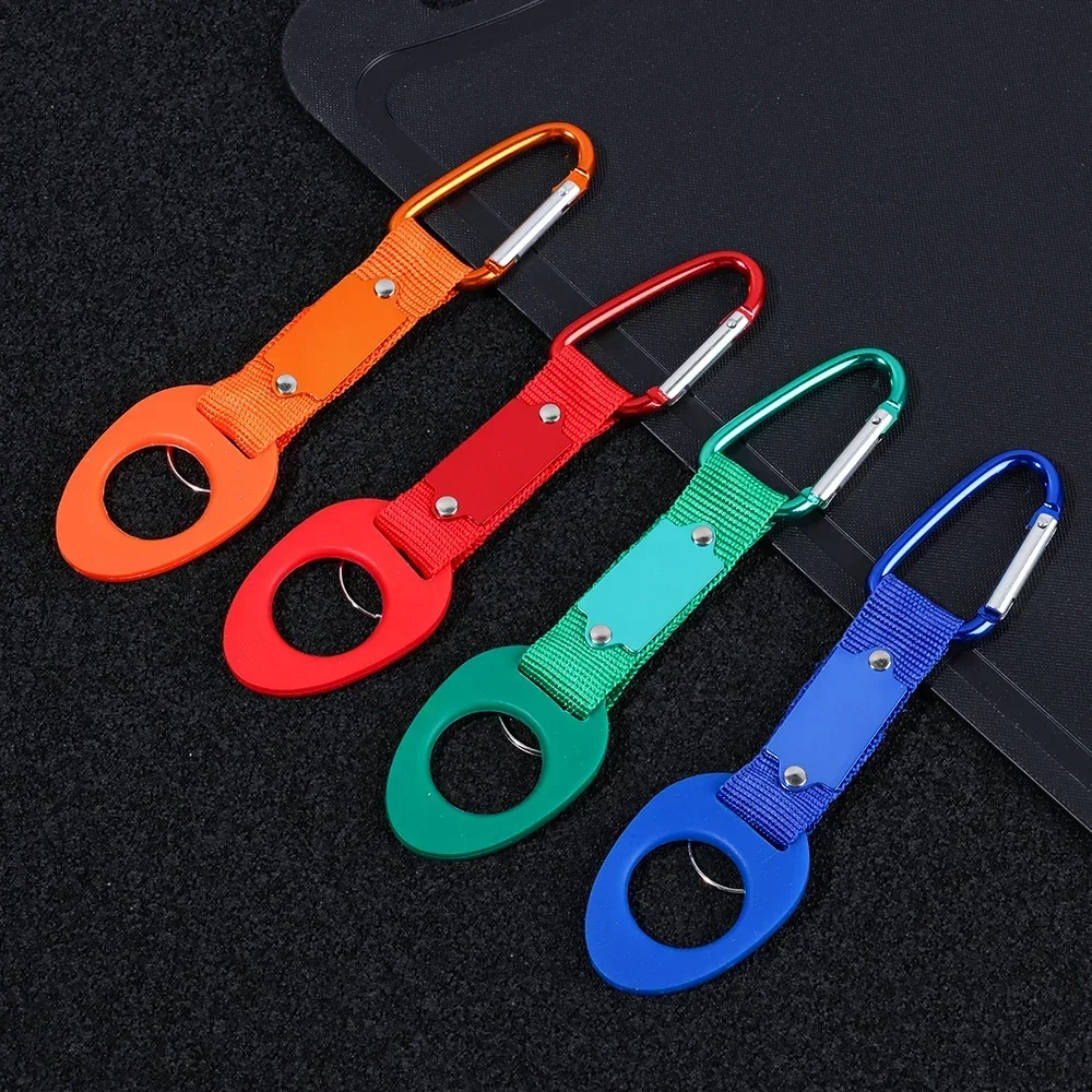 1PC Water Bottle Buckle Backpack Carabiner Portable Hanging Outdoor Drink Bottle Holder Hook Clip Hanger Camping Hiking Tools