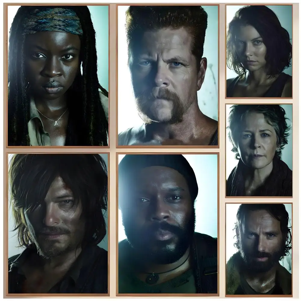 zombie drama T-The Walking Dead Poster  Classic Home Interior Design & Modern Wall Art Collection