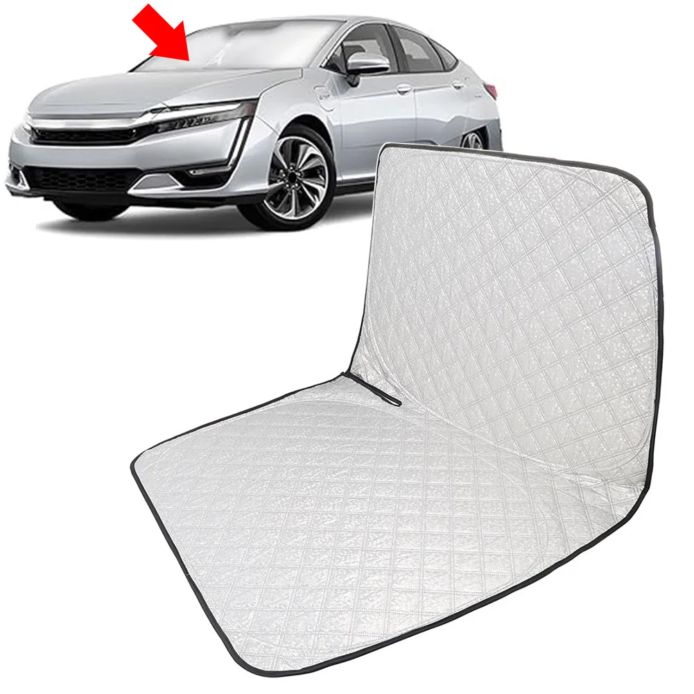 Car Foldable Windshield Sun Shade Visor Protector Custom For Honda Clarity 17-21
