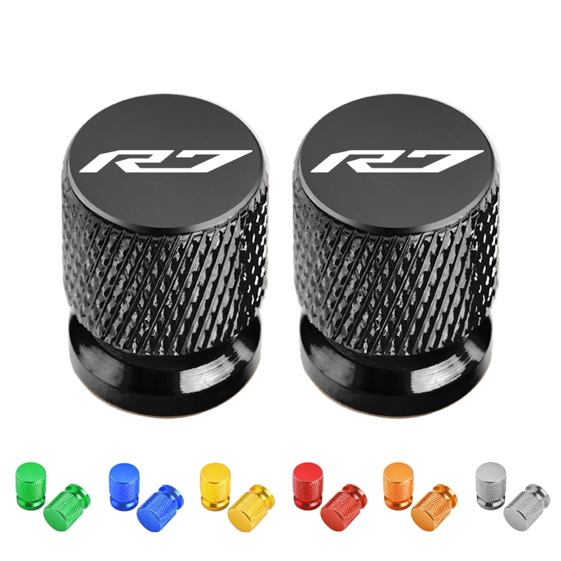 

2 PCS For YZF R7 YZFR7 YZF-R7 ALL Year Wheel Tire Valve Stem Caps Airtight Covers Fit