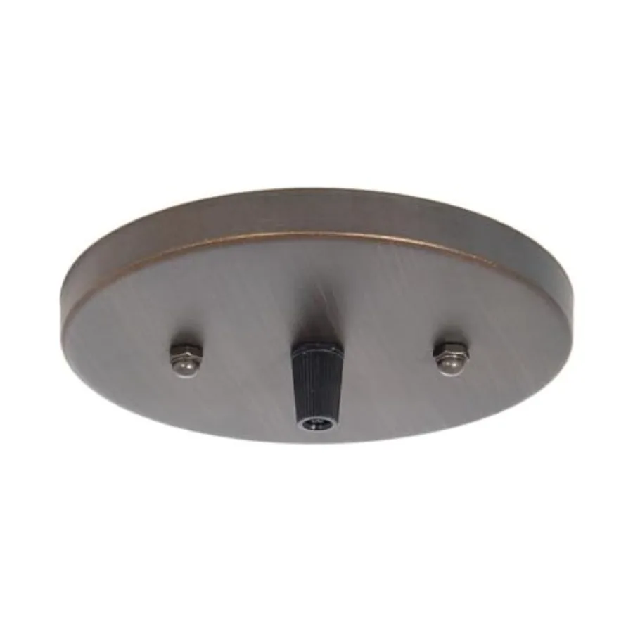 5 1/4 Inch Modern Shallow Steel Canopy Kit with Hardware