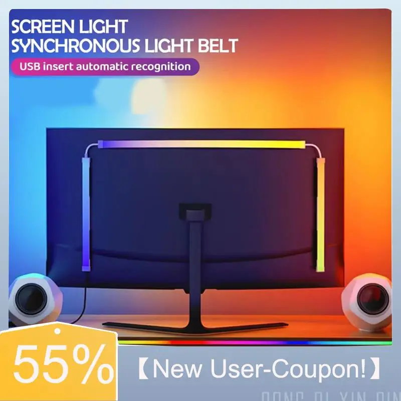 【Fast Delivery】Sync Strip Smart Ambient Lighting Lights PC Display Backlight Lights Party Screen Light